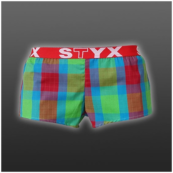 Damesboxershorts Styx Sport Green Dice (T520)