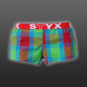 Damesboxershorts Styx Sport Green Dice (T520)