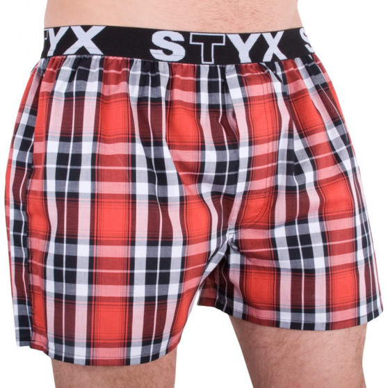 Herenboxershort Styx sport elastisch meerkleurig (B609)