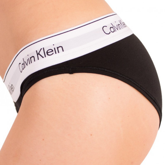 Dames slip Calvin Klein zwart (F3787E-001)