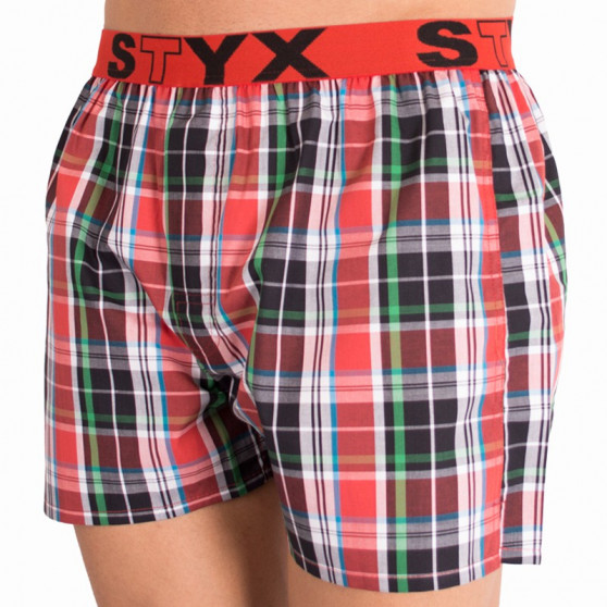 Herenboxershort Styx sport elastisch meerkleurig (B617)