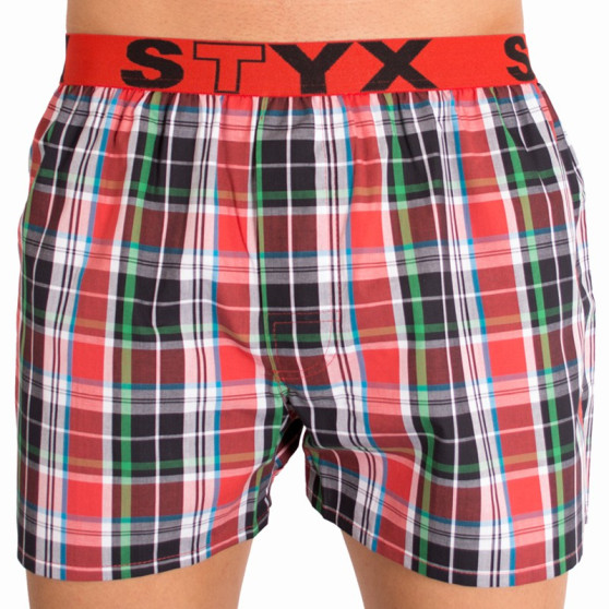 Herenboxershort Styx sport elastisch meerkleurig (B617)