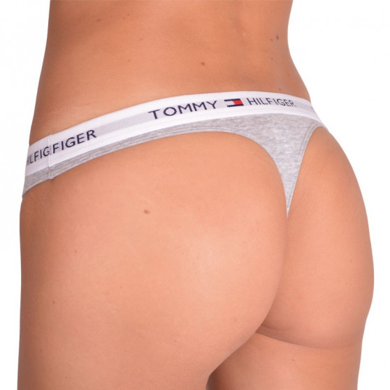 Dames string Tommy Hilfiger grijs (1387906069 004)