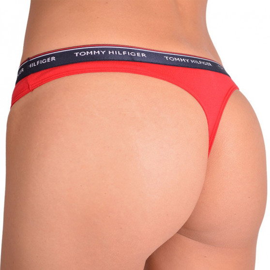 3PACK dames string Tommy Hilfiger veelkleurig (UW0UW00048 012)