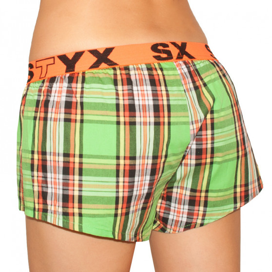 Damesboxershorts Styx sportelastisch veelkleurig (T603)