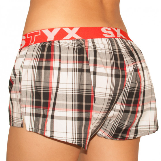 Damesboxershorts Styx sportelastisch veelkleurig (T607)