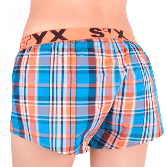 Damesboxershorts Styx sportelastisch veelkleurig (T608)