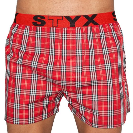 Herenboxershort Styx sport elastisch meerkleurig (B524)