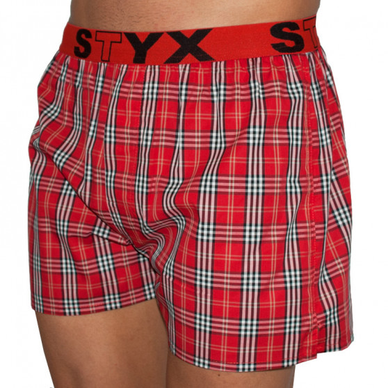 Herenboxershort Styx sport elastisch meerkleurig (B524)