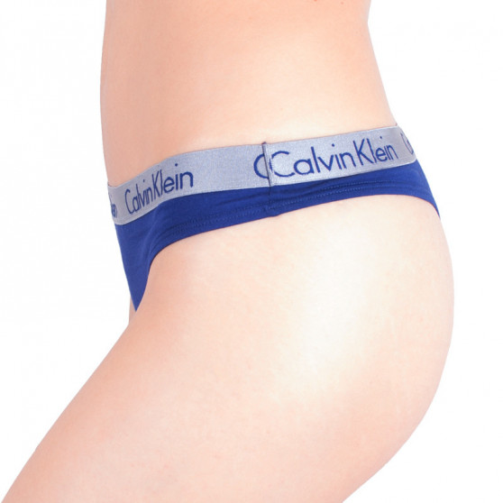 Dames String Calvin Klein blauw (QD3539E-SX1)