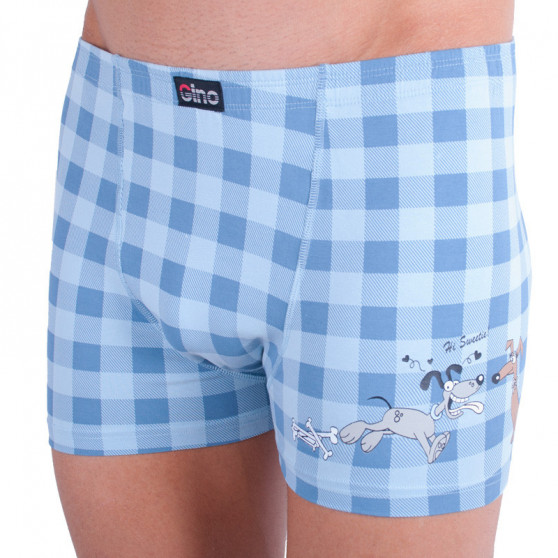 Herenboxershort Gino blauw (73070)