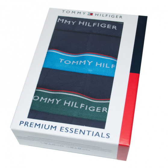 3PACK herenboxershort Tommy Hilfiger donkerblauw (1U87903842 358)