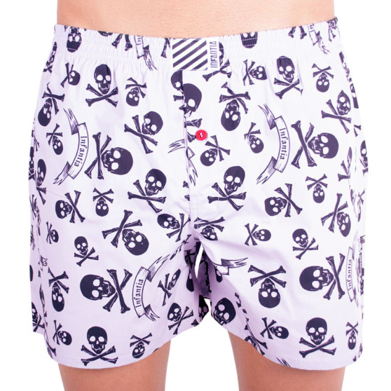 Herenboxershort Infantia lichtpaars met print PTKG1