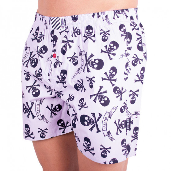 Herenboxershort Infantia lichtpaars met print PTKG1