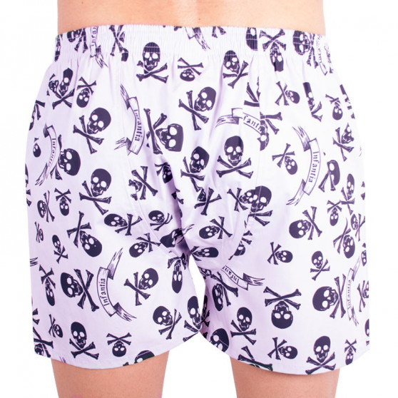 Herenboxershort Infantia lichtpaars met print PTKG1