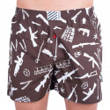 Herenboxershort Infantia bruin met print PTKG3