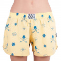 Damesboxershorts Infantia geel met opdruk DTKG1