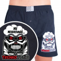 Herenboxershort Infantia zwart met grapje PTKG14