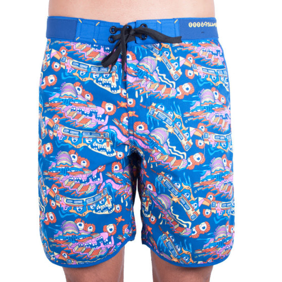 Heren zwemkleding 69SLAM short boardshort medium acid