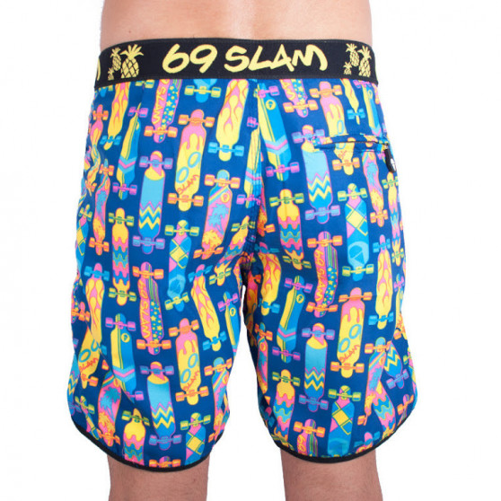 Heren zwemkleding 69SLAM korte boardshort medium longboard