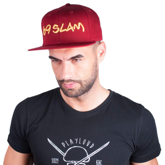 Cap 69SLAM logo - JP bordeaux