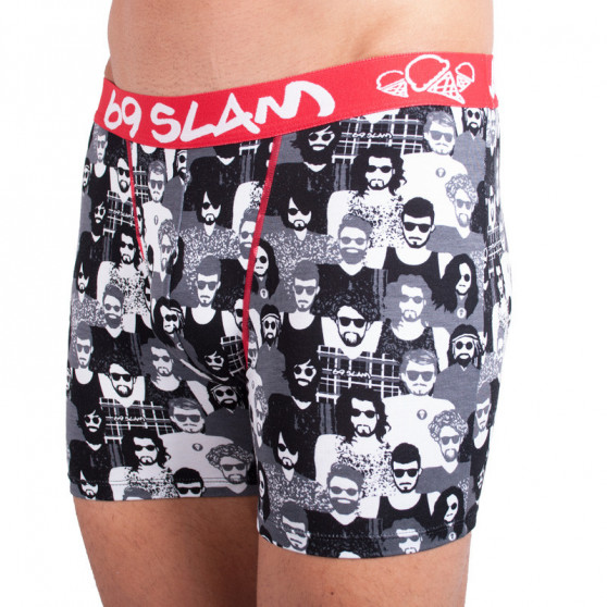 Herenboxershort 69SLAM fit bamboe trendy troupe