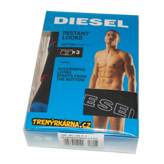 3PACK herenboxershort Diesel veelkleurig (00SAB2-0BATD-E3959)