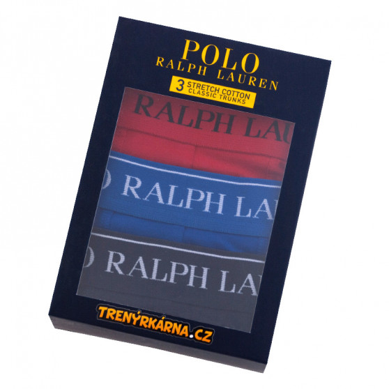 3PACK herenboxershort Ralph Lauren veelkleurig (714662050001)