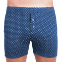 Herenboxershort Molvy blauw met anker (MP-991-BBU)