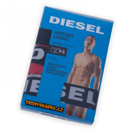 3PACK herenboxershort Diesel veelkleurig (00SAB2-0BATE-E4031)