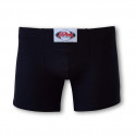 Herenboxershort Styx lang klassiek elastisch zwart (F660)