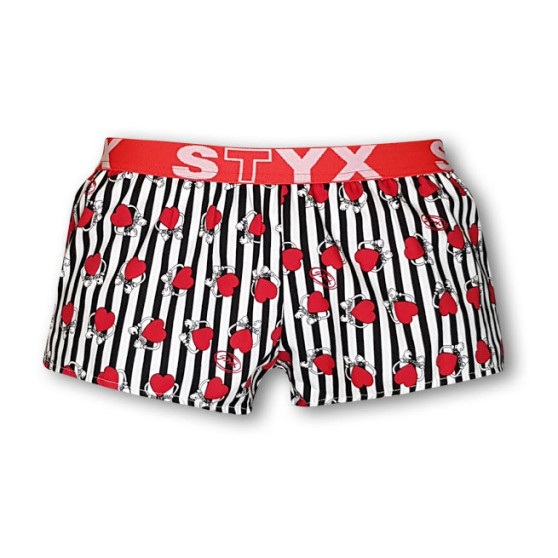 Damesboxershorts Styx kunst sport rubberen harten (T752)