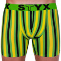 Herenboxershort Styx lang sportelastisch meerkleurig (U865)