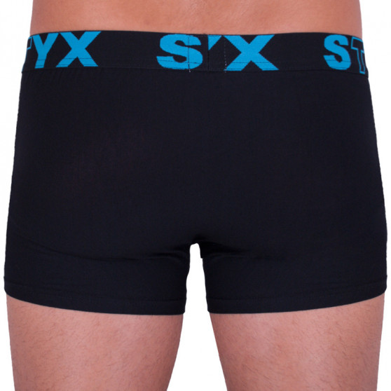 Herenboxershort Styx sport elastisch oversized zwart (R961)