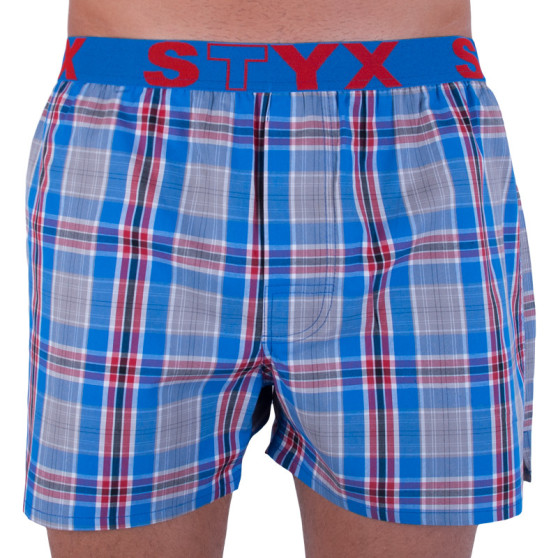 Herenboxershort Styx sport elastisch meerkleurig (B727)