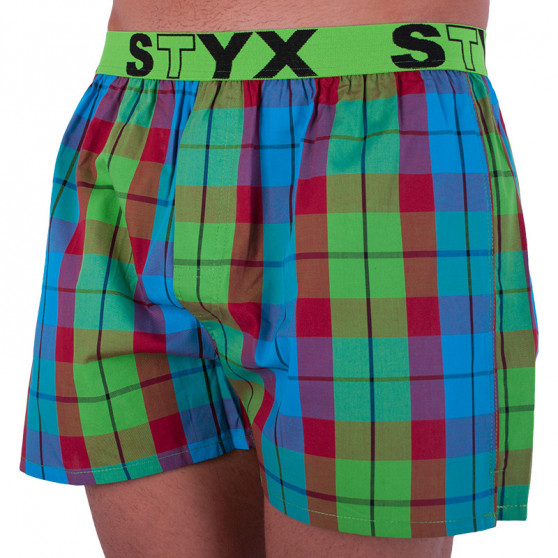 Herenboxershort Styx sport elastisch meerkleurig (B702)