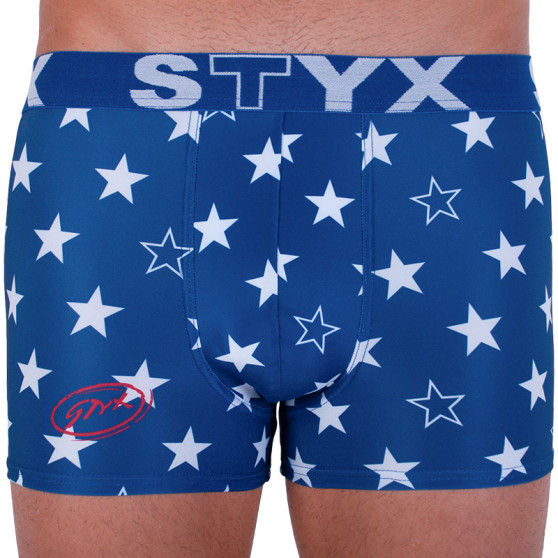 Herenboxershort Styx kunst sport rubberen sterren (G658)