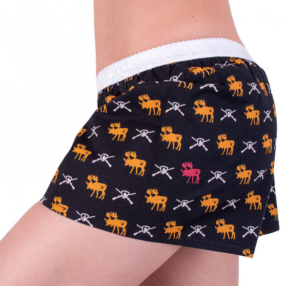 Damesboxershorts Represent zwart (R8W-BOX-0703)