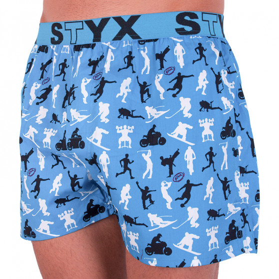 Herenboxershort Styx kunst sport rubber atleten (B750)