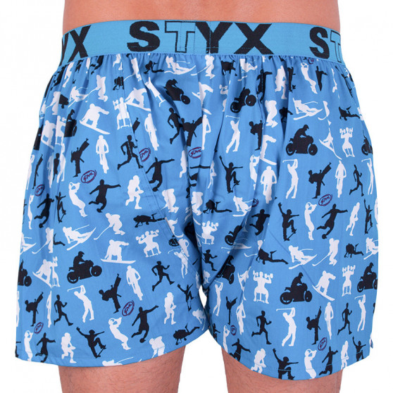 Herenboxershort Styx kunst sport rubber atleten (B750)