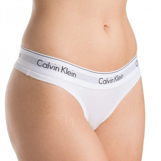 Dames string Calvin Klein wit (QF5117E-100)