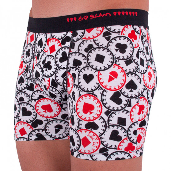 Herenboxershort 69SLAM fit bamboe pokerchips