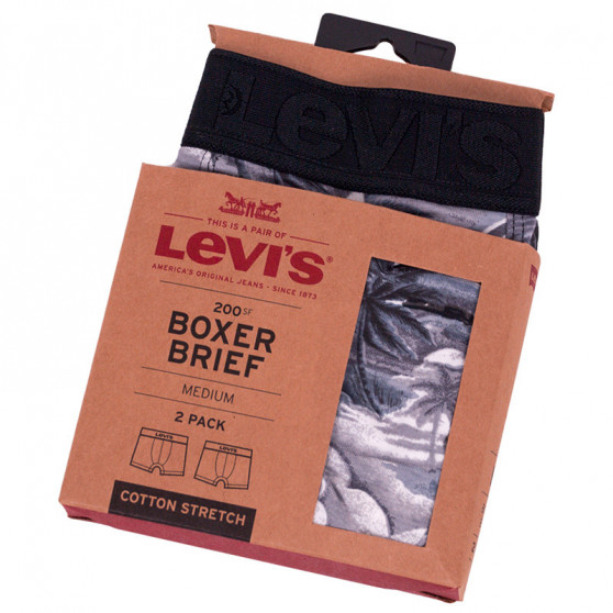 2PACK herenboxershort Levis veelkleurig (995005001 703)