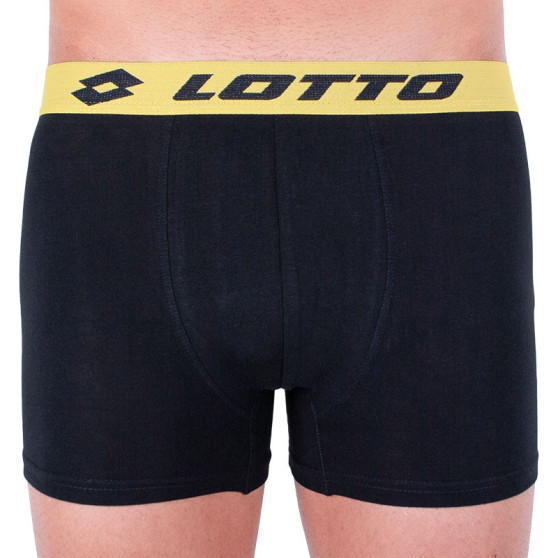 Herenboxershort Lotto zwart en geel (30.51.02.18d)