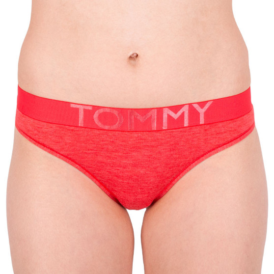 Dames string Tommy Hilfiger rood (UW0UW01060 615)