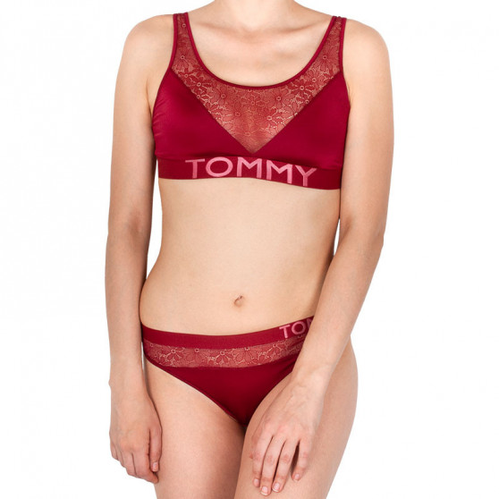 Damesbeha Tommy Hilfiger rood (UW0UW01578 647)