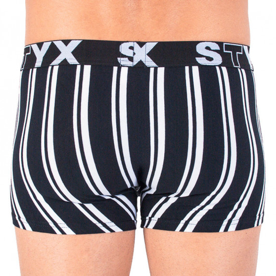 Herenboxershort Styx sportelastisch meerkleurig (G763)