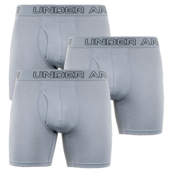 3PACK herenboxershort Under Armour grijs (1277279 039)