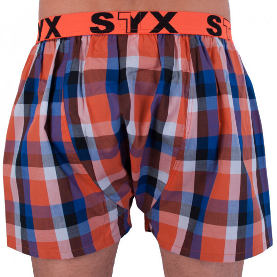 3PACK Herenboxershort Styx sport elastisch meerkleurig (B7100406)