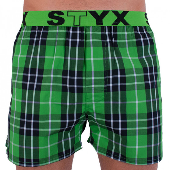 3PACK Herenboxershort Styx sport elastisch meerkleurig (B7100406)